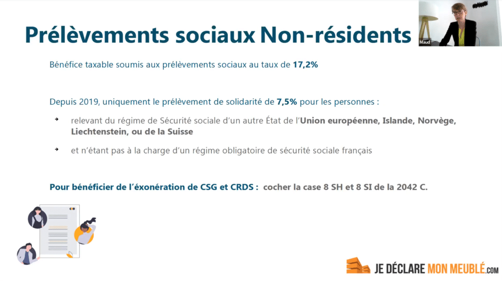 prelevements sociaux non-résidents