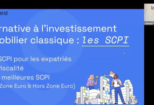 webinaire investir en SCPI depuis l'étranger