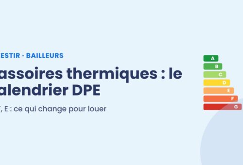 Passoires thermiques : le calendrier de l'interdiction de location selon le DPE