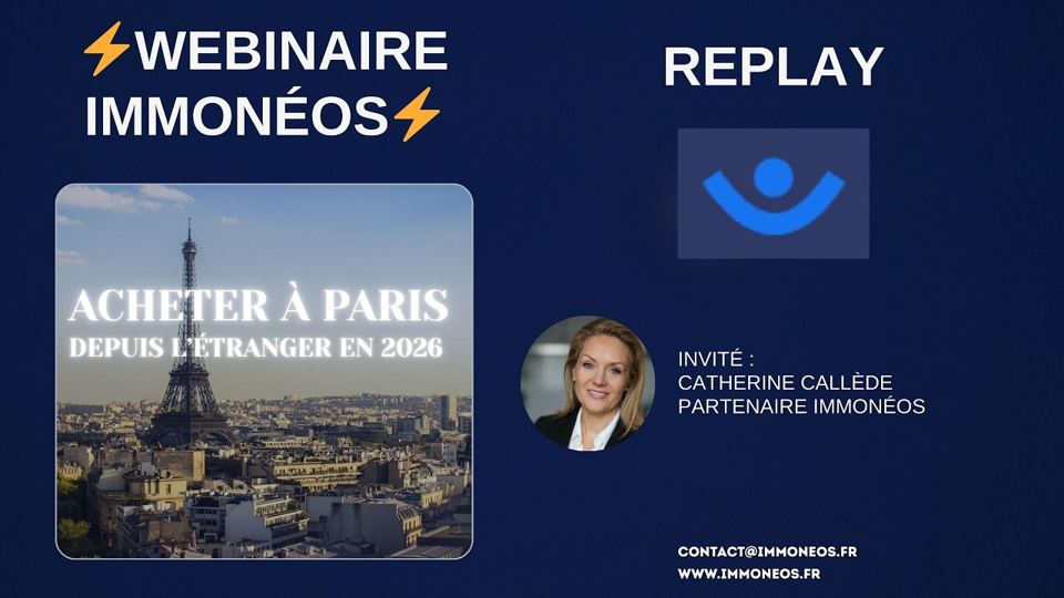 Miniature du replay : Investir à Paris depuis l'étranger en 2026